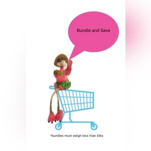 Bundle and Save - You can ship up to 5 pounds for the same price as one item.